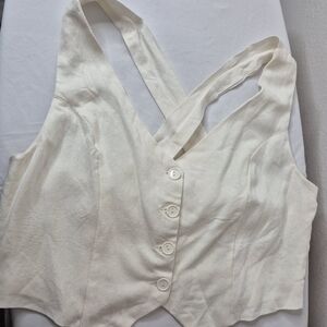 Elegant Cream Women's Top